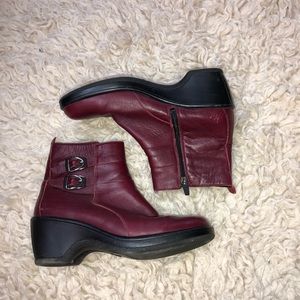 Red Dansko Boots